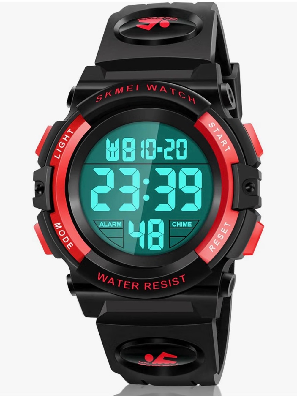 SKMEI Kids Digital Sport Watch, Black, NEW